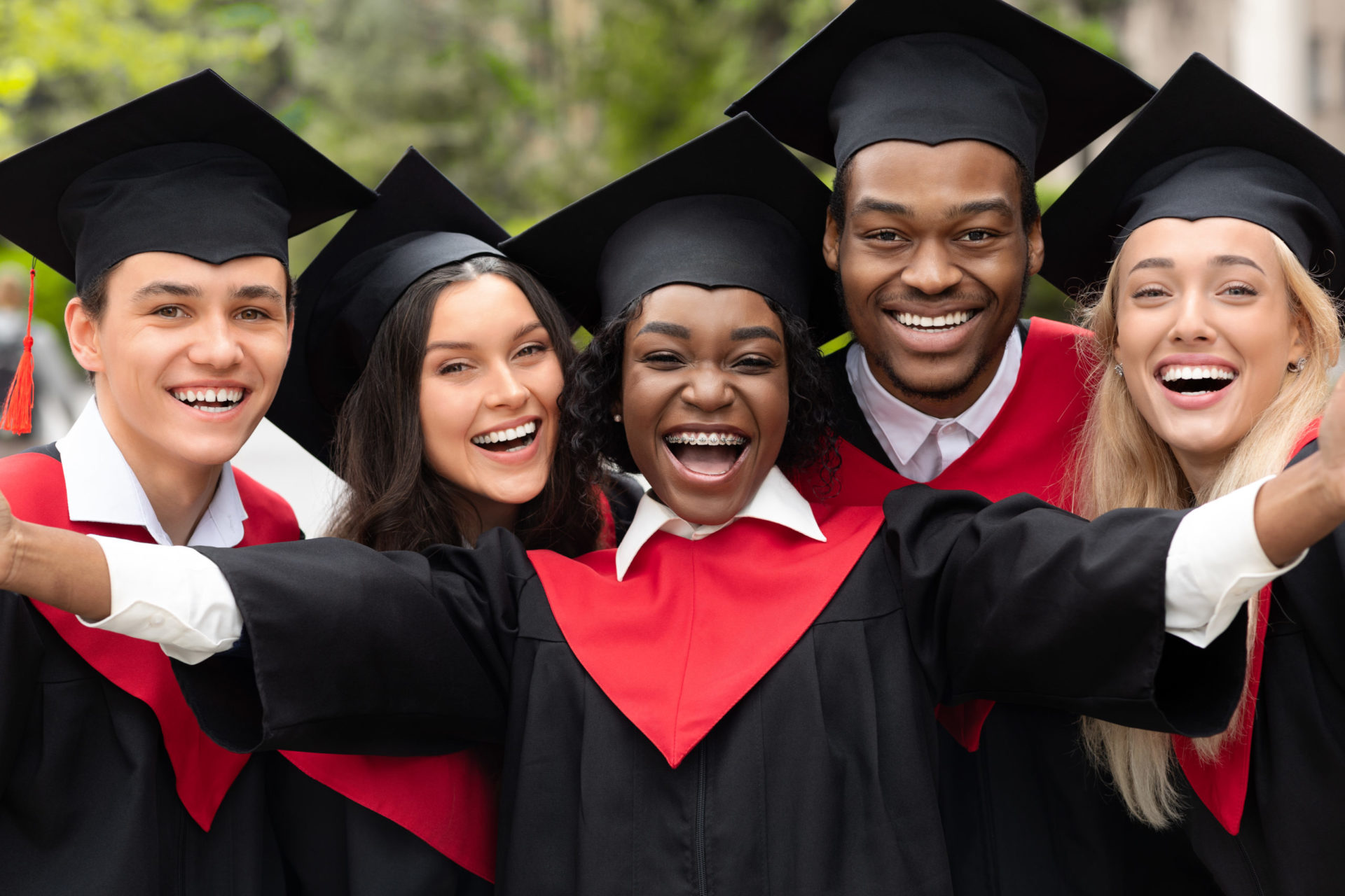 happy multiracial group of students taking selfie 2021 09 02 05 08 42 utc scaled